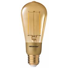 LED FILAMENT DIMMERABLE CLASSIC CLEAR GOLD E27 3W ST58 2200K (MM21074)
