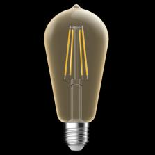LED FILAMENT ST64 CLEAR GOLD E27 1,9W 2000K