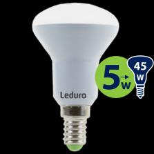 LEDURO LED R50 E14 5W 3000K 180°