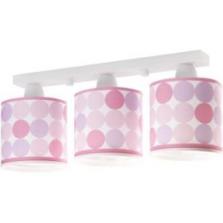 3 Light Ceiling lamp Pink