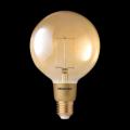 4892657053821 - LED FILAMENT DIMMERABLE GLOBE CLEAR GOLD E27 3W G125 2200K (MM146314)