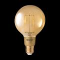 4892657053395 - LED FILAMENT DIMMERABLE GLOBE CLEAR GOLD E27 3W G95 2200K (MM146249)
